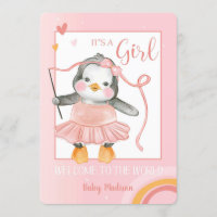 It's a Girl - Welcome to the World Announcement