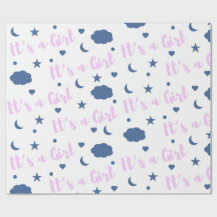 It's A Girl! Wrapping Paper