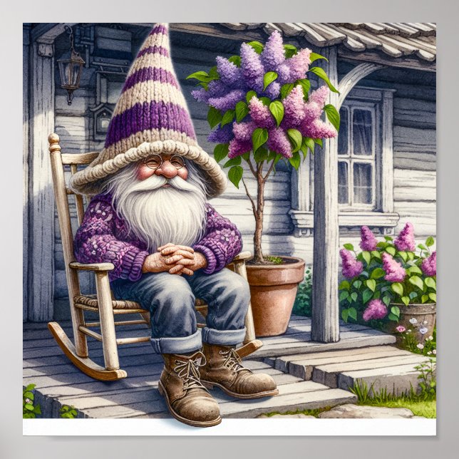 It's a Gnome life!  Poster (Front)