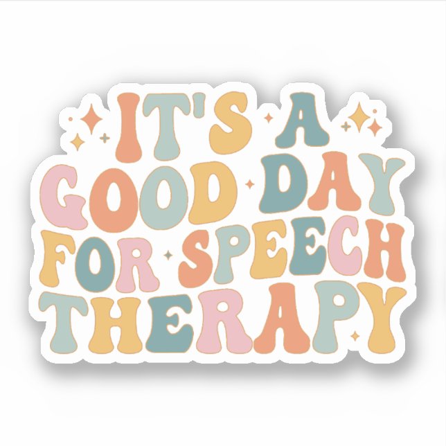 It's A Good Day For Speech Therapy SLP Gifts (Front)