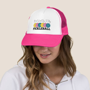 its a good day to play pickleball,pickleball lover trucker hat