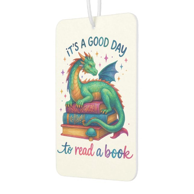 It's A Good Day To Read A Book  Air Freshener (Left)