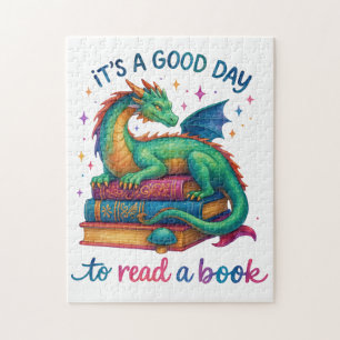 It's A Good Day To Read A Book Jigsaw Puzzle