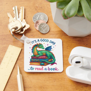 It's A Good Day To Read A Book Keychain
