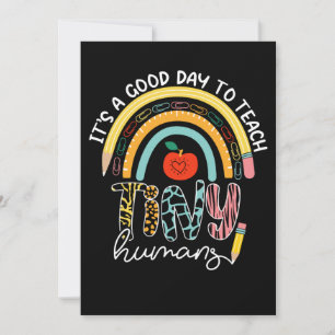 It's A Good Day To Teach Tiny Humans, No 2/2 Invitation