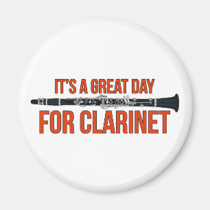 It's A Great Day for Clarinet Magnet