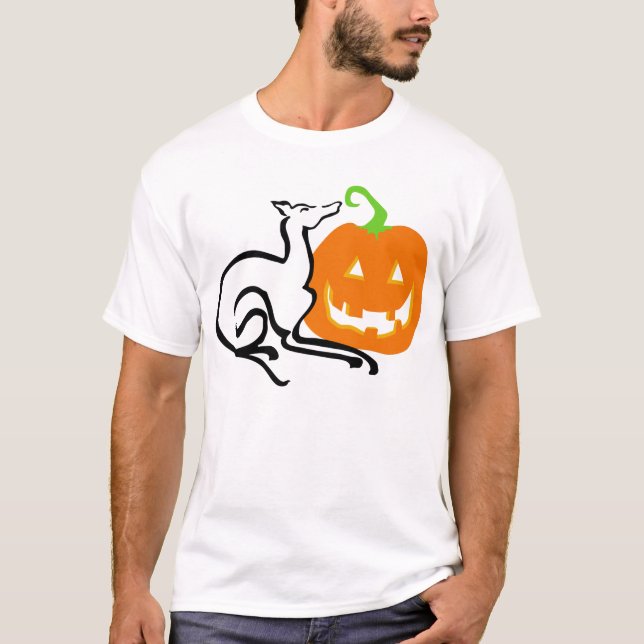 It's a Grey Area Pumpkin Shirt (Front)