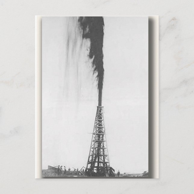 It's a Gusher Postcard (Front)