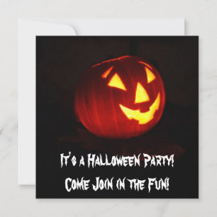 It's a Halloween Party Invitation