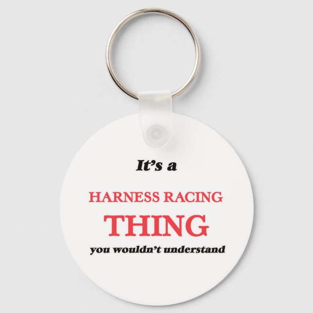It's a Harness Racing thing, you wouldn't understa Keychain (Front)