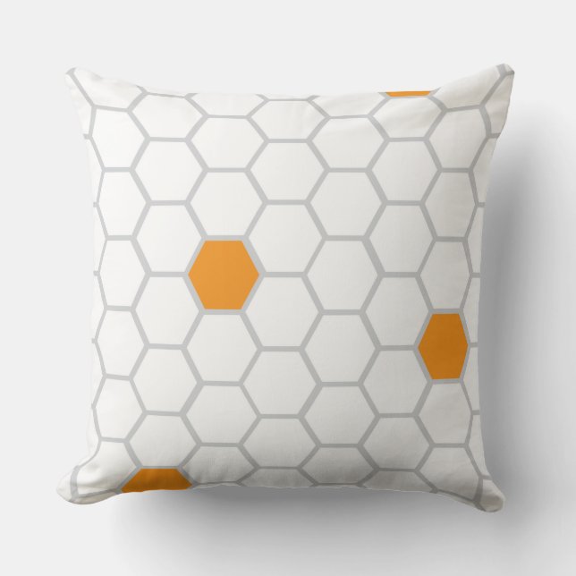 It's a Hive Throw Pillow (Front)