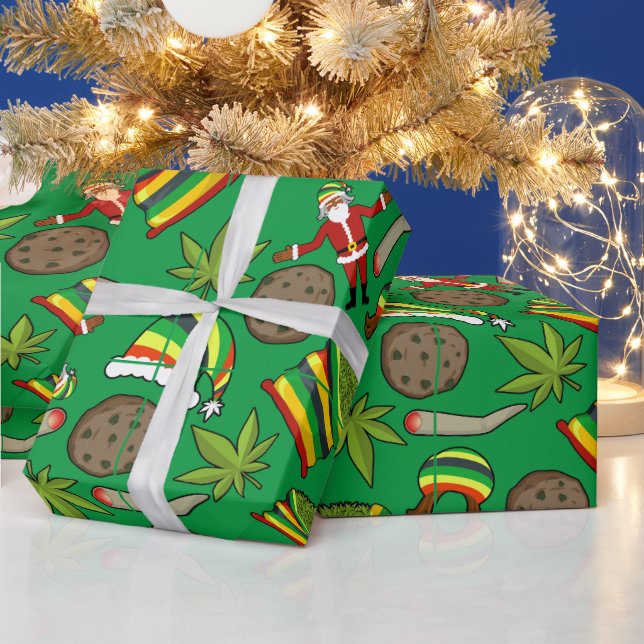 It's A Jamaican Christmas Wrapping Paper (Holidays)