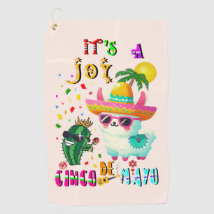It's A Joy Cinco De Mayo Golf Towel