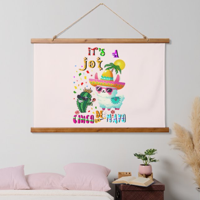 It's A Joy Cinco De Mayo Hanging Tapestry (Bedroom)