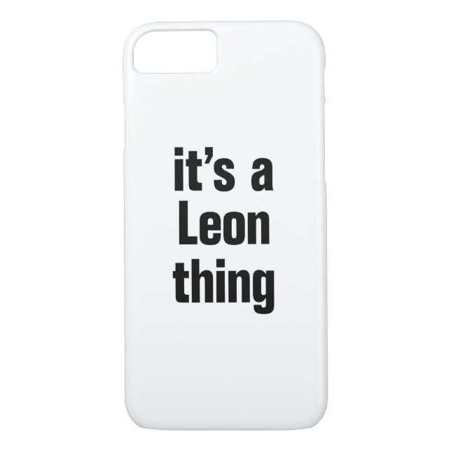 its a leon thing Case-Mate iPhone case (Back)