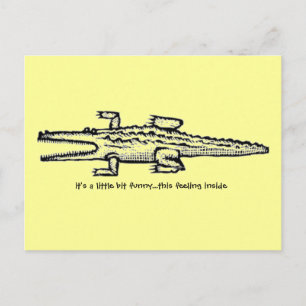 its a little bit funny postcard