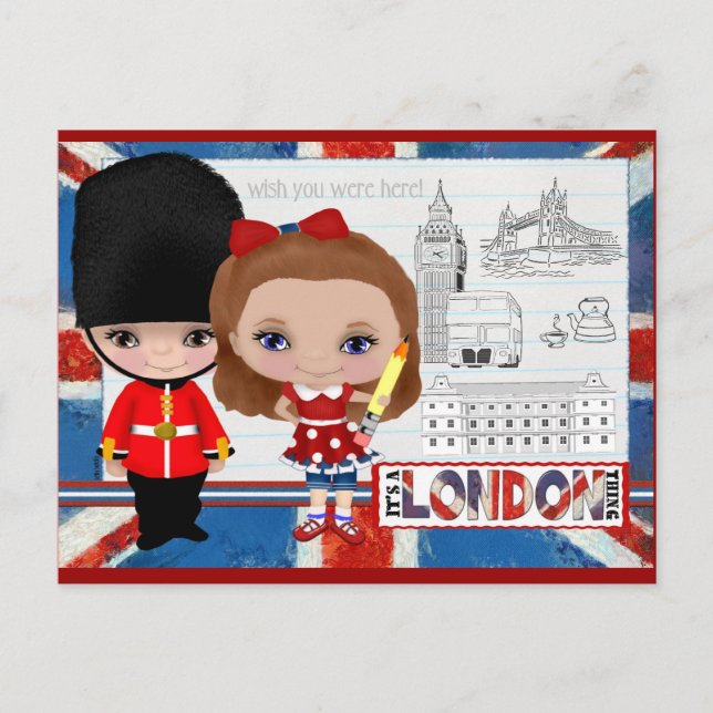 It's a London Thing Postcard (Front)