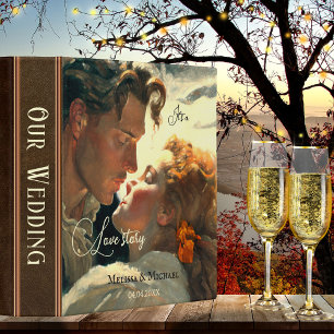 It's a Love Story Romantic Wedding Photo Binder