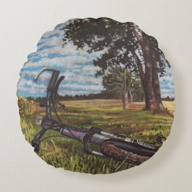 It's a lovely day... 2013 round pillow (Front)