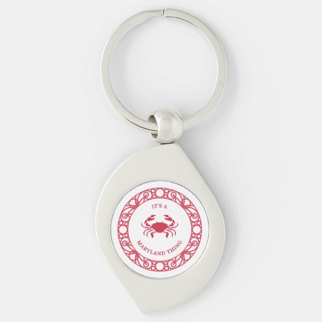 IT'S A MARYLAND THING (CRABS) KEYCHAIN (Front)