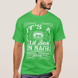 Its A Nashville 21st Birthday Whiskeyheme family v T-Shirt