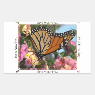 It's A New Day (Monarch Butterfly) Sticker