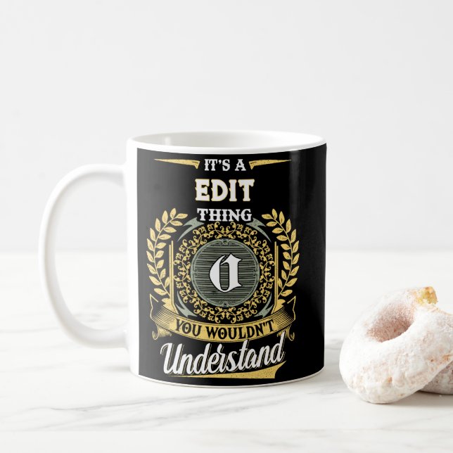 It's a O Thing You Wouldn't Understand Coffee Mug (With Donut)