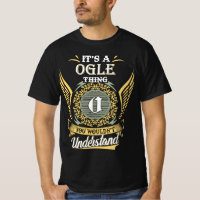 It's A Ogle Thing You Couldn't Understand
