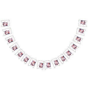 It's a Party Fun Dog Celebrating Bunting Flags