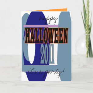 It's A Party Halloween Style Invitation