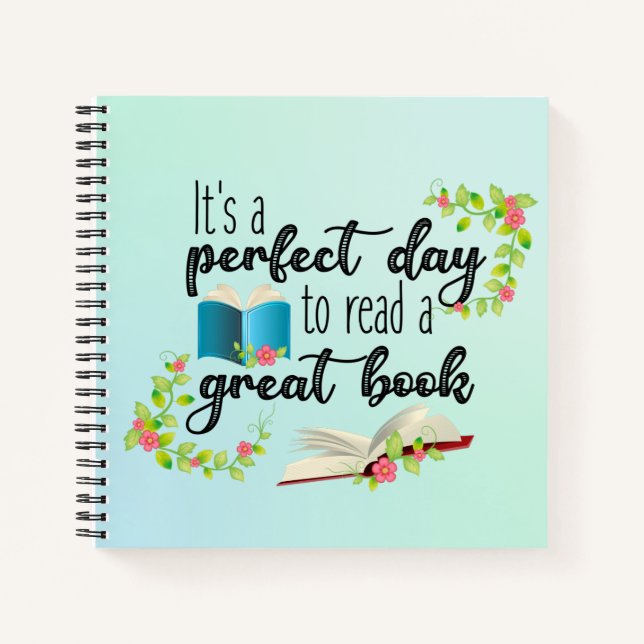 It's A Perfect Day to Read a Great Book (Front)