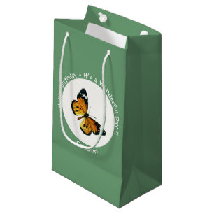 It's a Plain Tiger / African Queen Butterfly Party Small Gift Bag