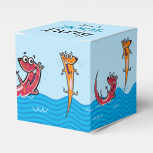 It's A Pool Party With Otters Favor Box