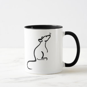 It's A Rat's World logo Mug