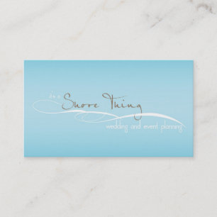 It's A Shore Thing Business Card Jennifer