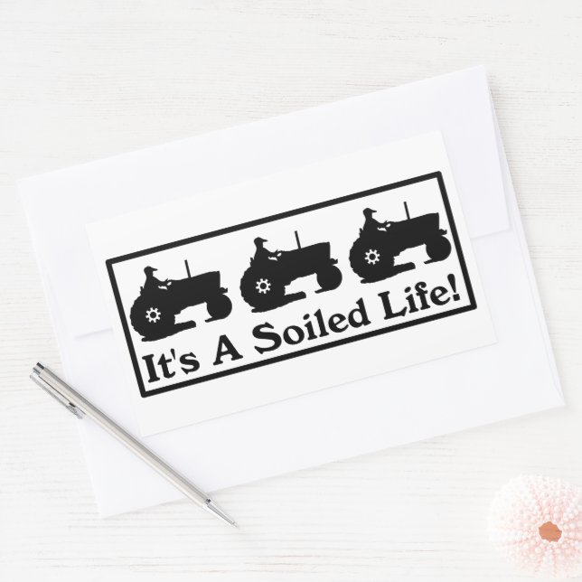 It's A Soiled Life Sticker (Envelope)
