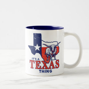 It's a Texas Thing Two-Tone Coffee Mug