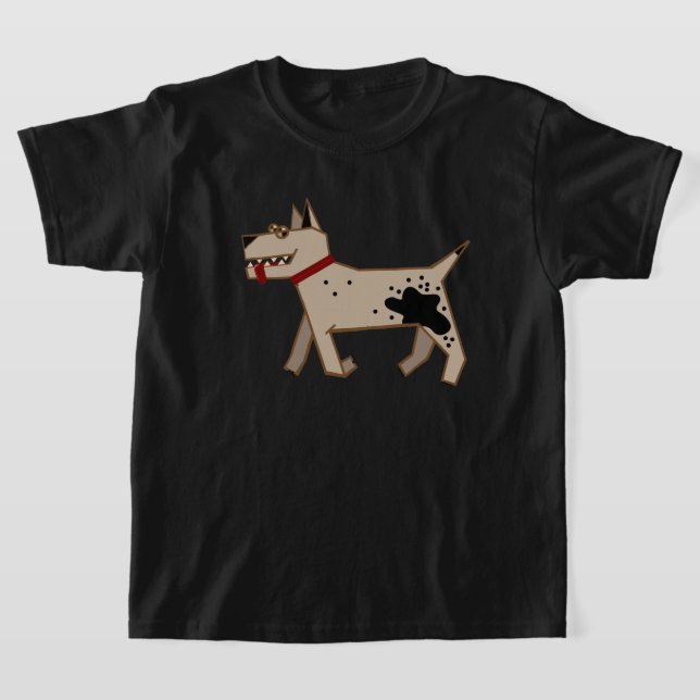 It's a tough dog's life T-Shirt (Laydown)