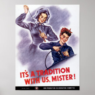 It's a Tradition with Us, Mister! Poster