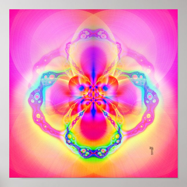 It's a Trap  (12" x 12") Art Print Poster (Front)