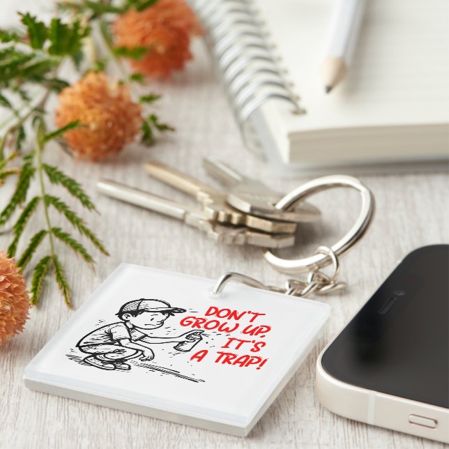 It's a trap keychain (Front Right)
