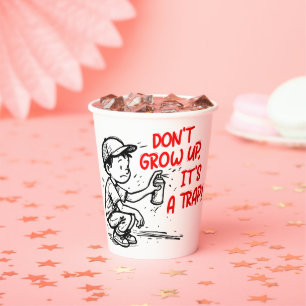 It's a trap paper cups