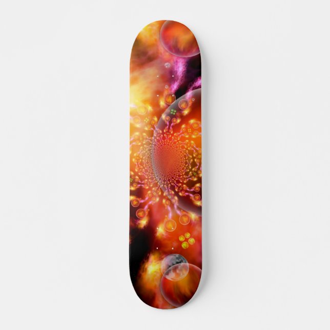 It's A Wacky Inter-Dimensional Stellar Nursery Skateboard (Front)