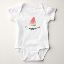 It's a watermelon day Baby Bodysuit