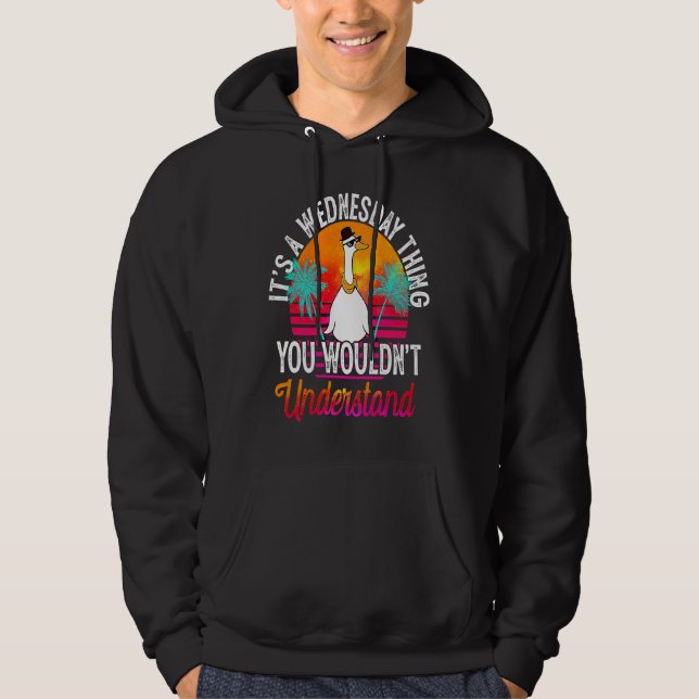 It's A Wednesday Thing You Wouldn't Understand Wed Hoodie (Front)