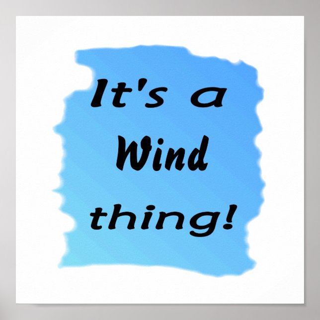 It's a wind thing! poster (Front)