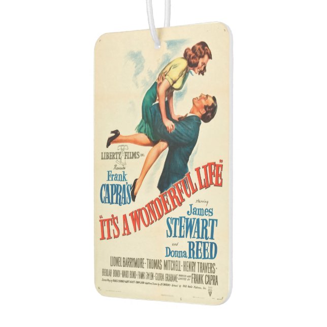 It's a Wonderful Life Classic Poster Air Freshener (Left)