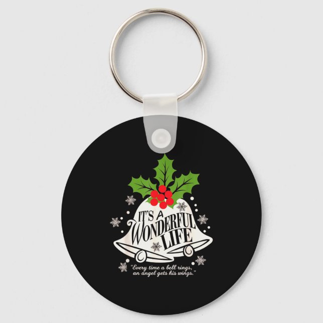 It's A Wonderful Life Everytime A Bell Rings Chris Keychain (Front)