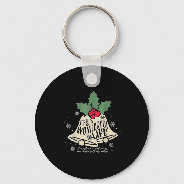 It's A Wonderful Life Everytime A Bell Rings Chris Keychain (Front)