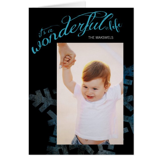 It's A Wonderful Life Photo Holiday (Front)